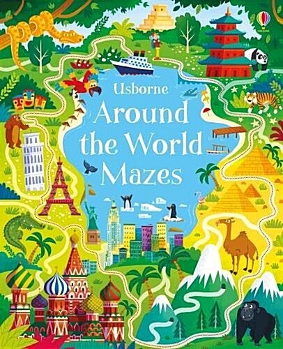 Around the World Mazes (Paperback)