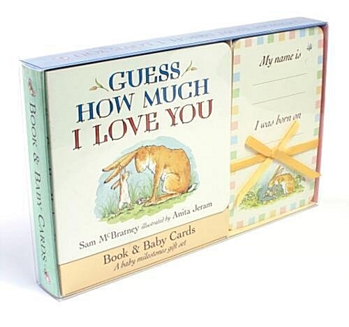 Guess How Much I Love You : Book & Baby Cards Milestone Moments Gift Set (Package)