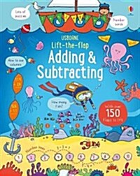 Lift-the-Flap Adding and Subtracting (Board Book)