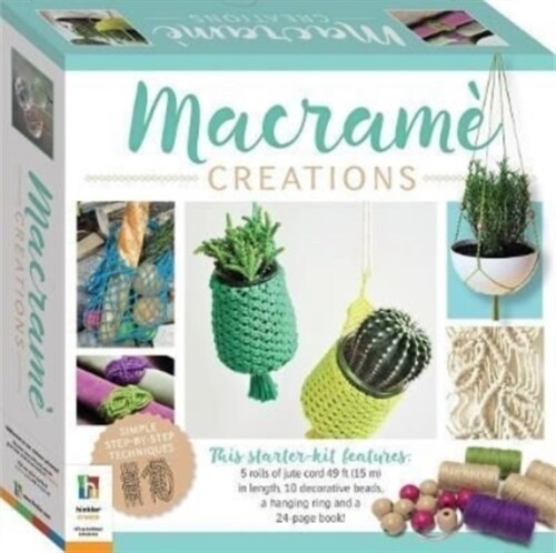 Macrame Creations (tuck box) (Kit)