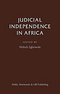 Judicial Independence in Africa (Hardcover)