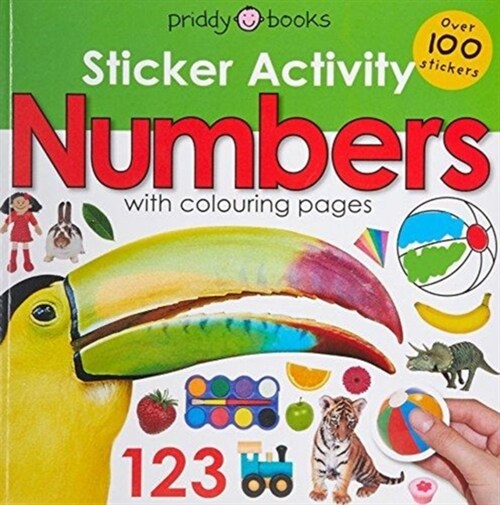 Sticker Activity Numbers (Paperback)