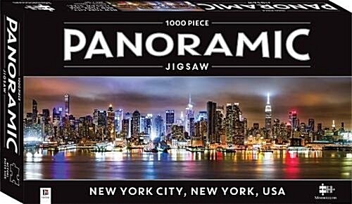 1000 Piece Panoramic Jigsaw Puzzle New York City, New York (Other)