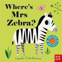 Where's Mrs Zebra? (Board Book)