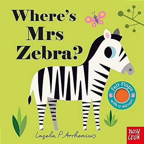 [중고] Wheres Mrs Zebra? (Board Book)
