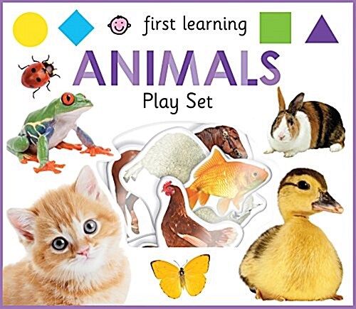 First Learning Animals Play Set (Hardcover)