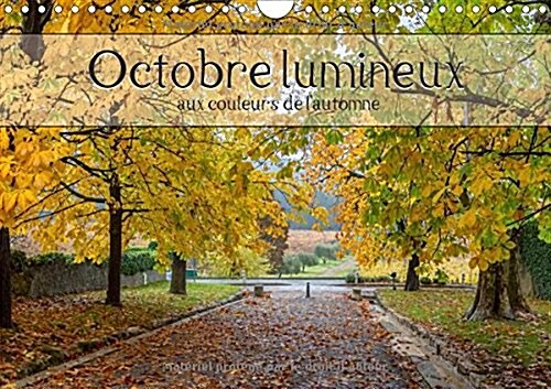 Octobre lumineux 2018 : Au fil des pages aux couleurs de lautomne (Calendar)