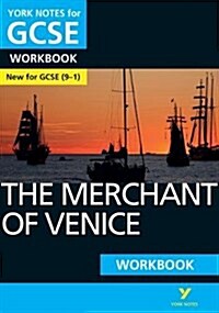 The Merchant of Venice: York Notes for GCSE Workbook the ideal way to catch up, test your knowledge and feel ready for and 2023 and 2024 exams and ass (Paperback)