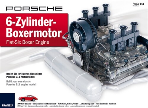 PORSCHE Flat-Six Boxer Engine Model Kit (Kit)