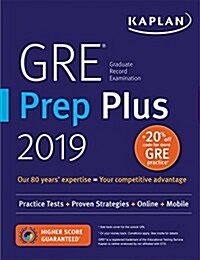 GRE Prep Plus 2019: Practice Tests + Proven Strategies + Online + Video + Mobile (Paperback)