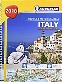 Italy - Tourist and Motoring Atlas 2018 (A4-Spiral) (Spiral Bound)