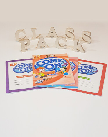 Come On Everyone 3 : Class Pack (Student Book + Workbook + Word book + Tests)