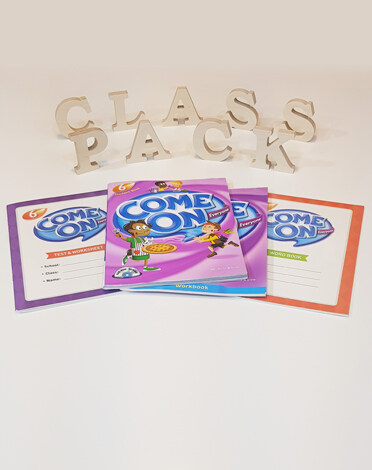 Come On Everyone 6 : Class Pack (Student Book + Workbook + Word book + Tests)