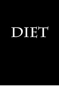 Diet: Notebook 150 Lined Pages 6x9 Softcover (Paperback)