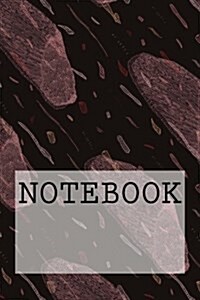 Notebook: Slug in Black, Rydal Water, Lake District. Ruled (6 X 9): Ruled Paper Notebook (Paperback)