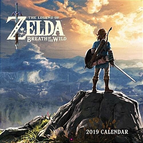 Legend of Zelda: Breath of the Wild 2019 Wall Calendar (Other)