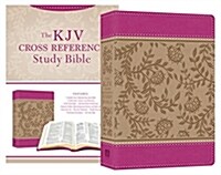 KJV Cross Reference Study Bible Compact [Peony Blossoms] (Imitation Leather)