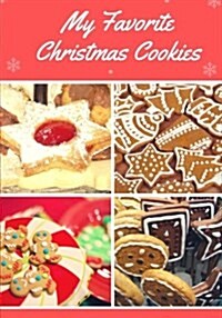 Christmas Cookies: Blank Recipe Book-Recipe Keeper and Recipe Organizer (Paperback)