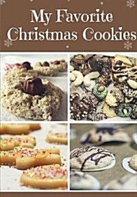 Christmas Cookies: Blank Recipe Book-Recipe Keeper and Recipe Organizer (Paperback)