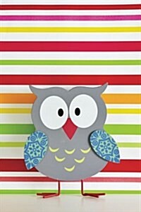Journal: Owl Cover - Blank Sketch / Drawing Book - 6 X 9 Paper - Unlined Notebook - 100 Pages (Paperback)