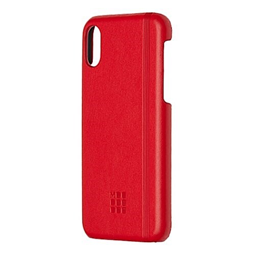 Moleskine iPhone Cover, Hard Case, Scarlet Red, iPhone X (Other)