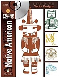 Native American Vector Motifs [With CDROM] (Paperback, Green)