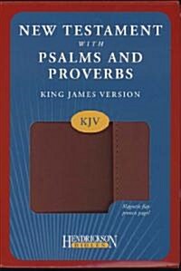 New Testament with Psalms and Proverbs-KJV-Magnetic Closure (Imitation Leather)