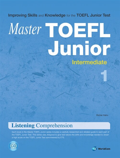 [중고] Master TOEFL Junior Listening Comprehension Intermediate 1 (Student Book + Answer Key + MP3 CD)