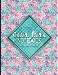 Graph Paper Notebook: 1/2 Inch Squares: Blank Graphing Paper with Borders - Graph Ruled Composition Book for College School/Teacher/Office/S (Paperback)