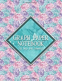 Graph Paper Notebook: 1/4 Inch Squares: Blank Graphing Paper with No Border - Graph Ruled Book for College School/Teacher/Office/Student - H (Paperback)