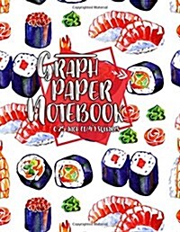 Graph Paper Notebook: 1/4 Inch Squares: Blank Graphing Paper with Borders - Graph Paper Notepad, Double-sided, Non-Perforated, Perfect Bindi (Paperback)