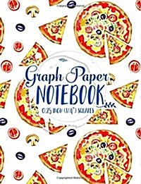 Graph Paper Notebook: 1/4 Inch Squares: Blank Graphing Paper with No Border - Graph Paper Ruled Composition Book, Double-sided, Non-Perforat (Paperback)