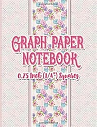 Graph Paper Notebook: 1/4 Inch Squares: Blank Graphing Paper with No Border - Square Grid Pad for College School/Teacher/Office/Student - Hy (Paperback)