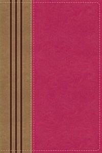 NIV, Biblical Theology Study Bible, Imitation Leather, Pink/Brown, Indexed, Comfort Print: Follow Gods Redemptive Plan as It Unfolds Throughout Scrip (Imitation Leather)