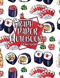 Graph Paper Notebook: 1/2 Inch Squares: Blank Graphing Paper with Borders - Graph Paper Notepad, Double-sided, Non-Perforated, Perfect Bindi (Paperback)