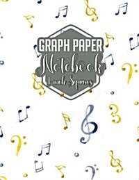 Graph Paper Notebook: 1 Inch Squares: Blank Graphing Paper - Square Grid Notepad, Great for Mathematics, Formulas, Sums & Drawing (Paperback)