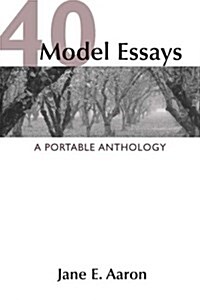 [중고] 40 Model Essays: A Portable Anthology (Paperback)