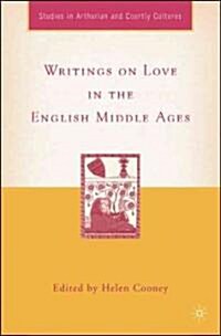 Writings on Love in the English Middle Ages (Hardcover)