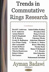 Trends in Commutative Rings Research (Hardcover)