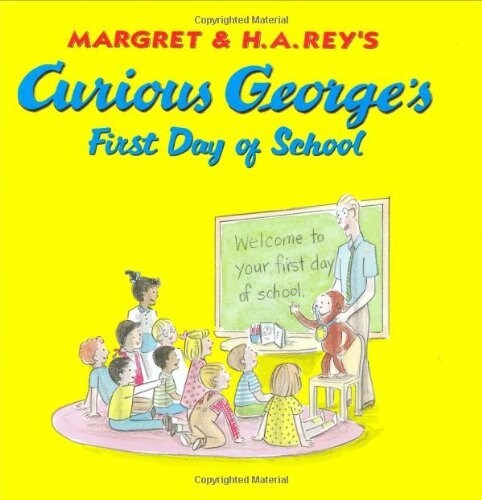 [중고] Curious Georges First Day of School (Hardcover)