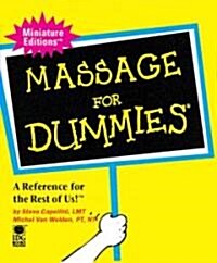 Massage for Dummies (Hardcover, Mini)