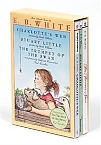 E. B. White Box Set: 3 Classic Favorites: Charlottes Web, Stuart Little, the Trumpet of the Swan (Paperback)
