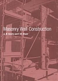 Masonry Wall Construction (Paperback)