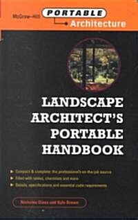 Landscape Architects Portable Handbook (Paperback)