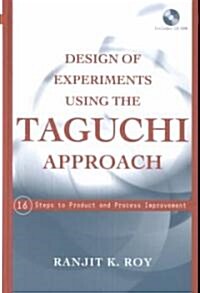 [중고] Design of Experiments Using the Taguchi Approach: 16 Steps to Product and Process Improvement (Hardcover)