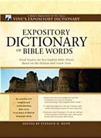 Expository Dictionary of Bible Words (Hardcover, CD-ROM)