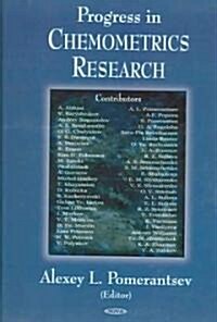 Progress in Chemometrics Research (Hardcover, UK)