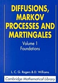 [중고] Diffusions, Markov Processes, and Martingales: Volume 1, Foundations (Paperback, 2 Revised edition)