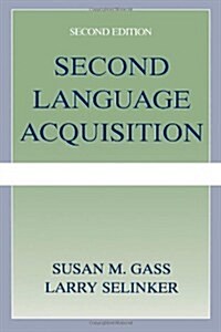 [중고] Second Language Acquisition