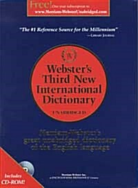 Websters Third New International Dictionary [With CDROM] (Hardcover)
